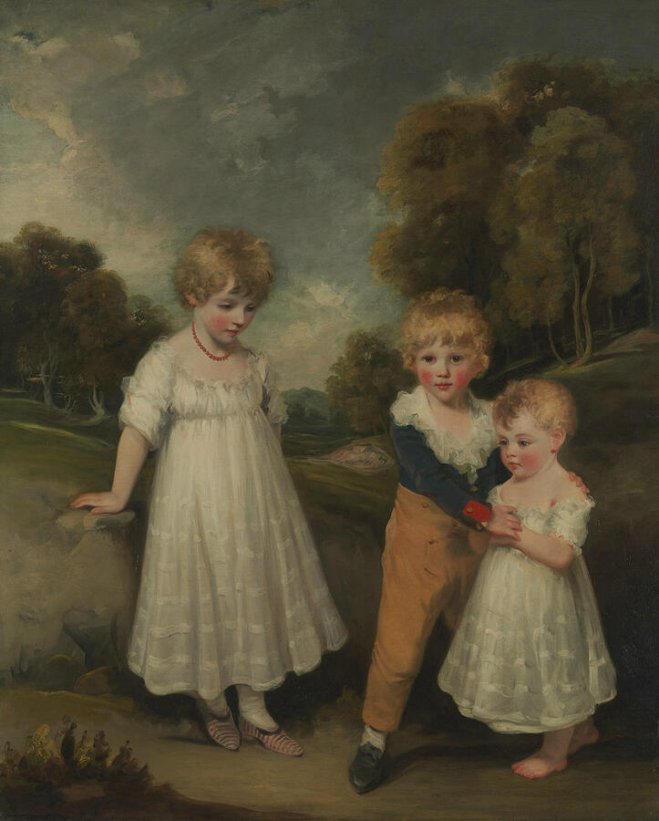 The Sackville Children Painting by John Hoppner - Fine Art America