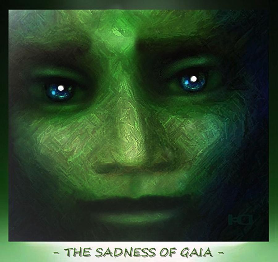The  Sadness Of Gaia #2 Digital Art by Hartmut Jager