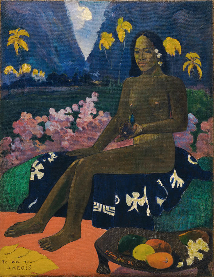 The Seed Of The Areoi #2 Painting by Paul Gauguin