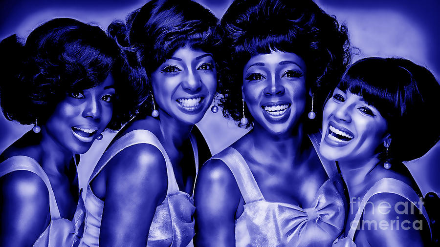Music Mixed Media - The Shirelles Collection #2 by Marvin Blaine