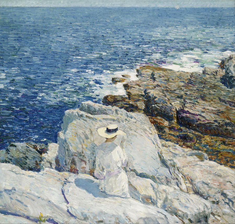 Childe Hassam Painting - The South Ledges  Appledore #2 by Childe Hassam
