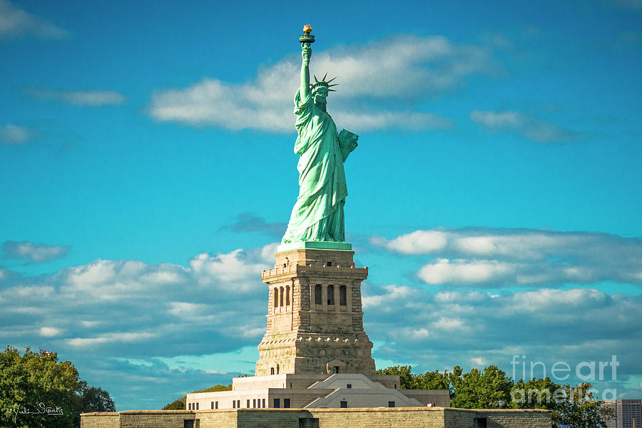 The Statue Of Liberty Photograph
