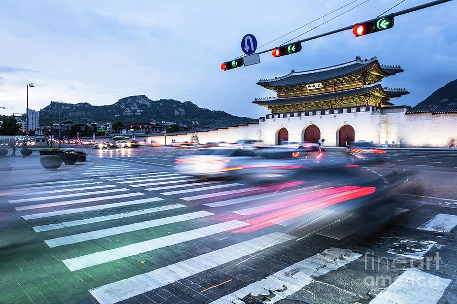 The streets of Seoul, South Korea #2 Photograph by Didier Marti