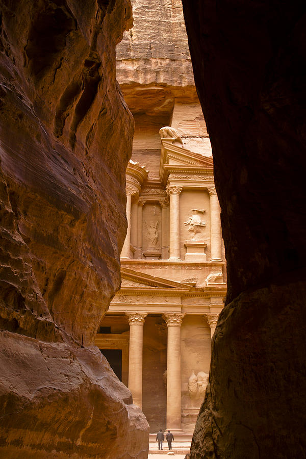 The Treasury of Petra #2 Photograph by Michele Burgess