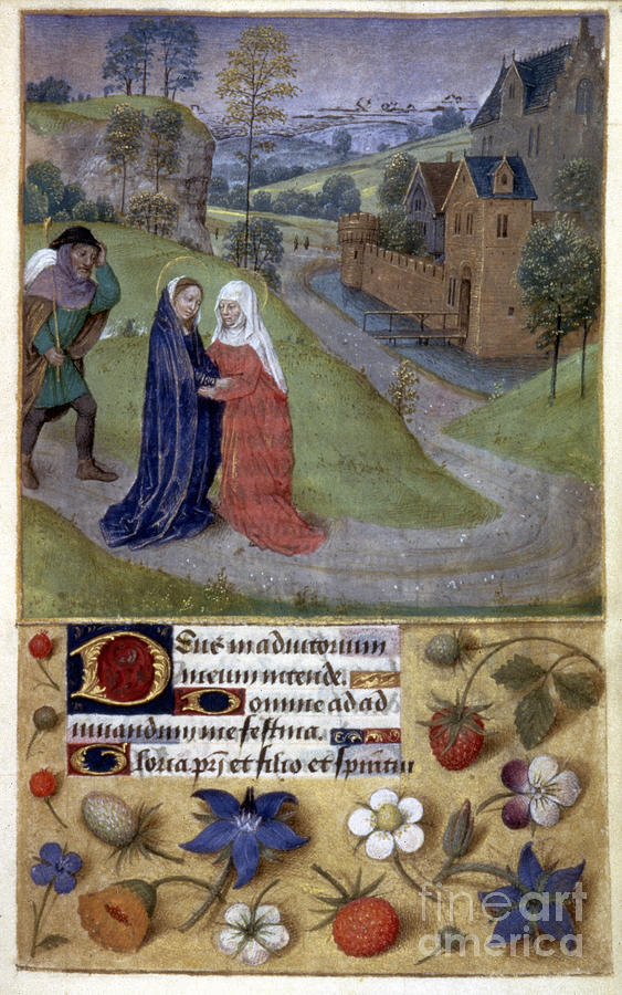 1480 Painting - The Visitation #2 by Granger