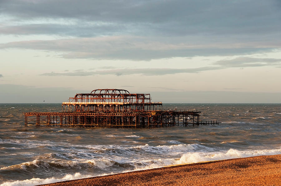 The West Pier in Brighton #2 Photograph by Dutourdumonde Photography
