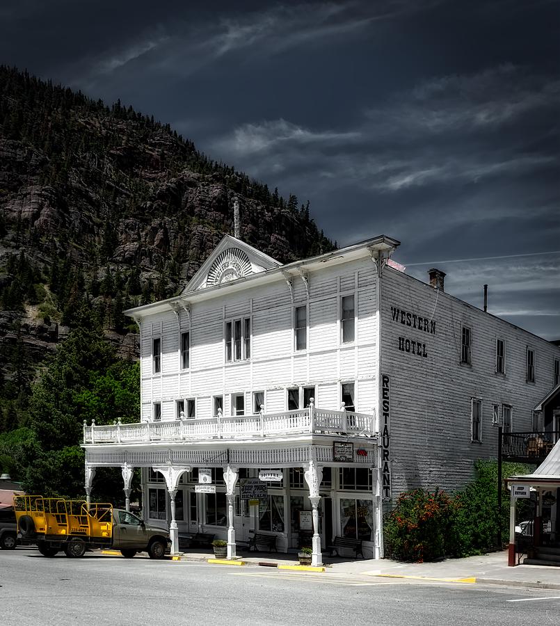 City Photograph - The Western Hotel #2 by Mountain Dreams