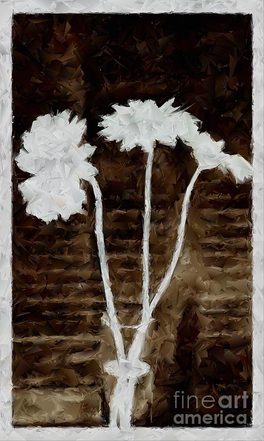 There Were Flowers #2 Mixed Media by Jacqueline McReynolds