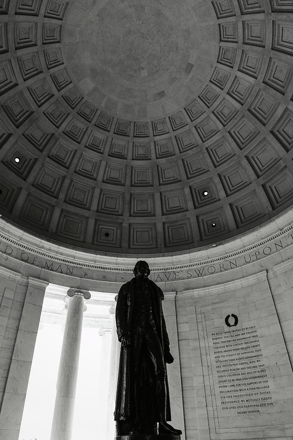 Thomas Jefferson Statue #2 Photograph by Brandon Bourdages