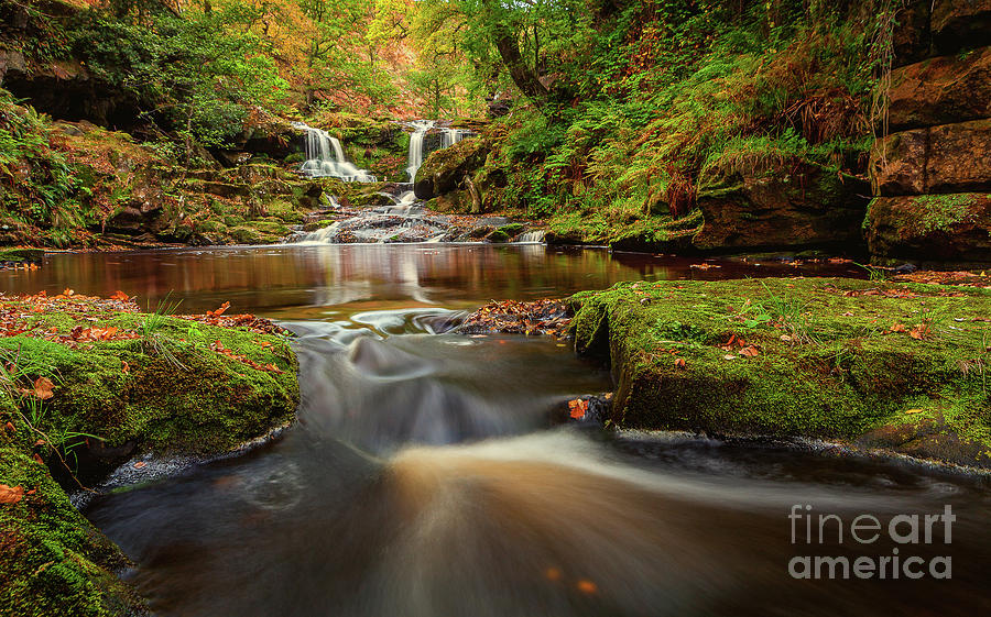 Thomason Foss Falls Photograph by Mark Bulmer