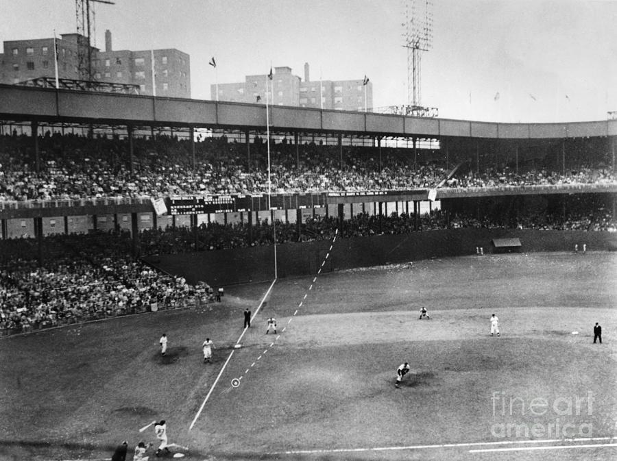 Thomson Home Run, 1951 #3 Photograph by Granger