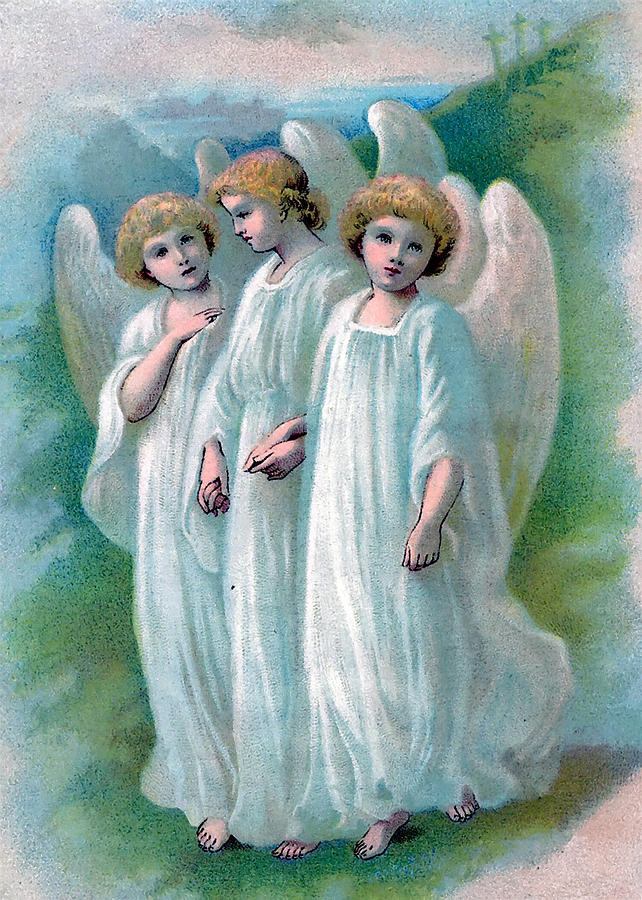 Three Angels #2 Photograph by Munir Alawi