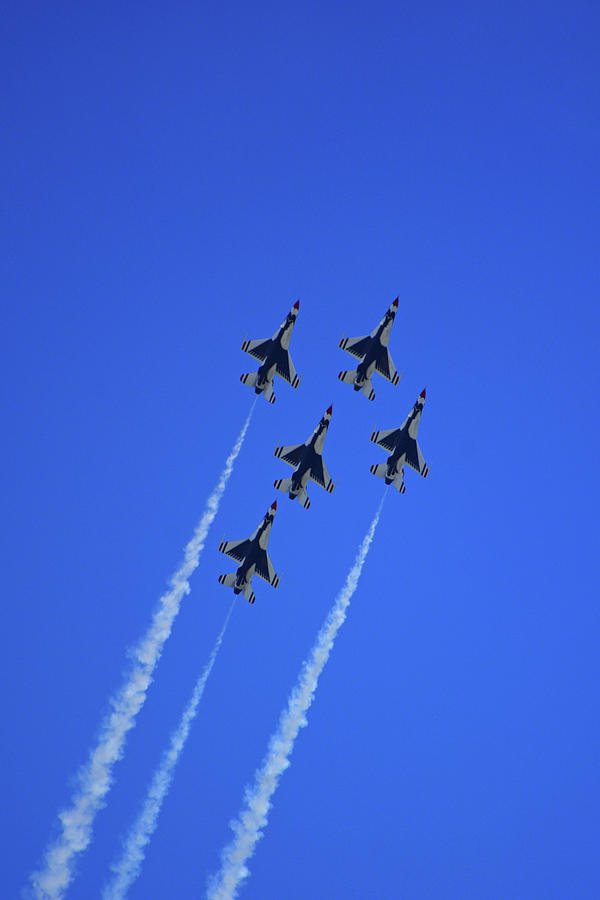 Thunderbirds Upwards #2 Photograph by Raymond Salani III