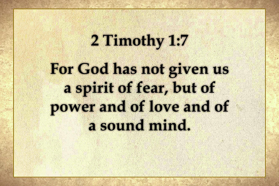 2 timothy 1v7