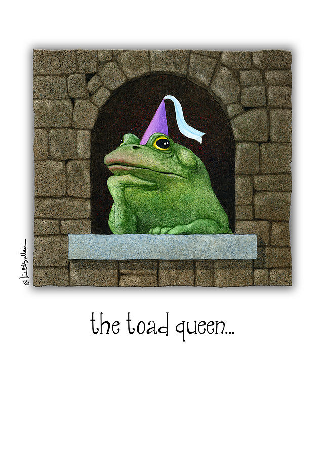 Toad Queen... #2 Painting by Will Bullas