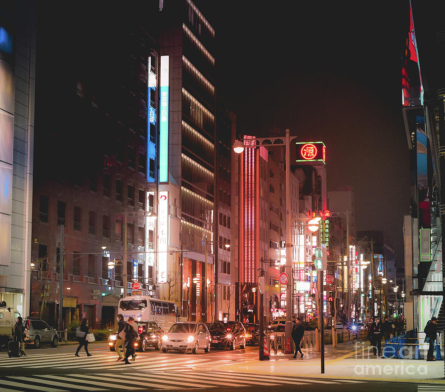 Tokyo Streets, Japan #2 Photograph by Perry Rodriguez