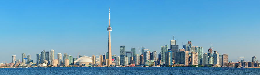 Toronto skyline in the day #2 Photograph by Songquan Deng