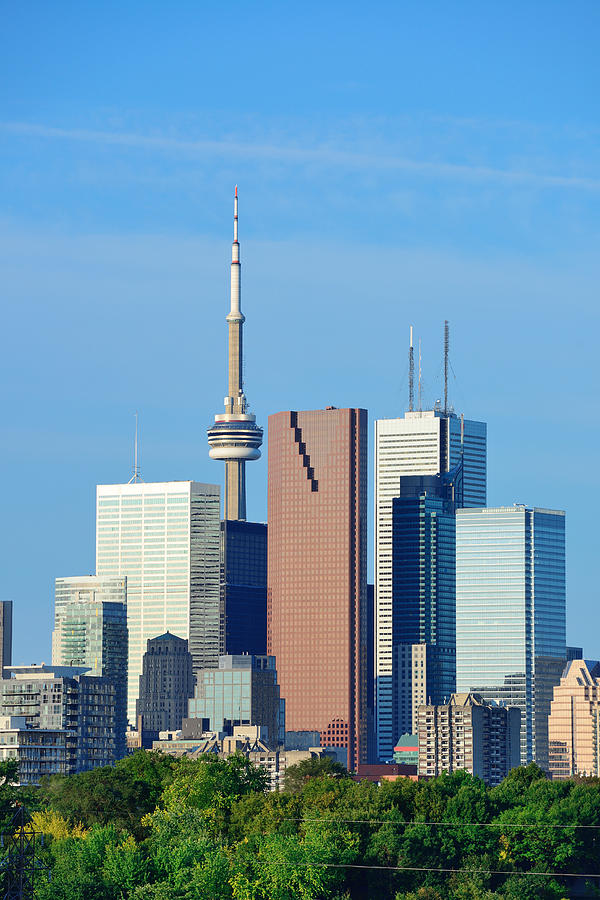Toronto skyline #2 Photograph by Songquan Deng