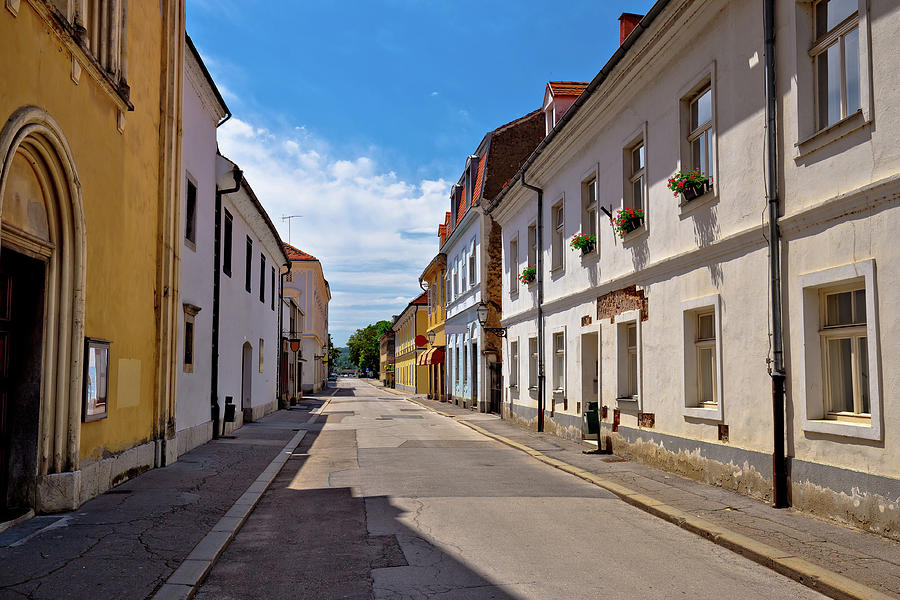 Town of Karlovac street view #2 Photograph by Brch Photography
