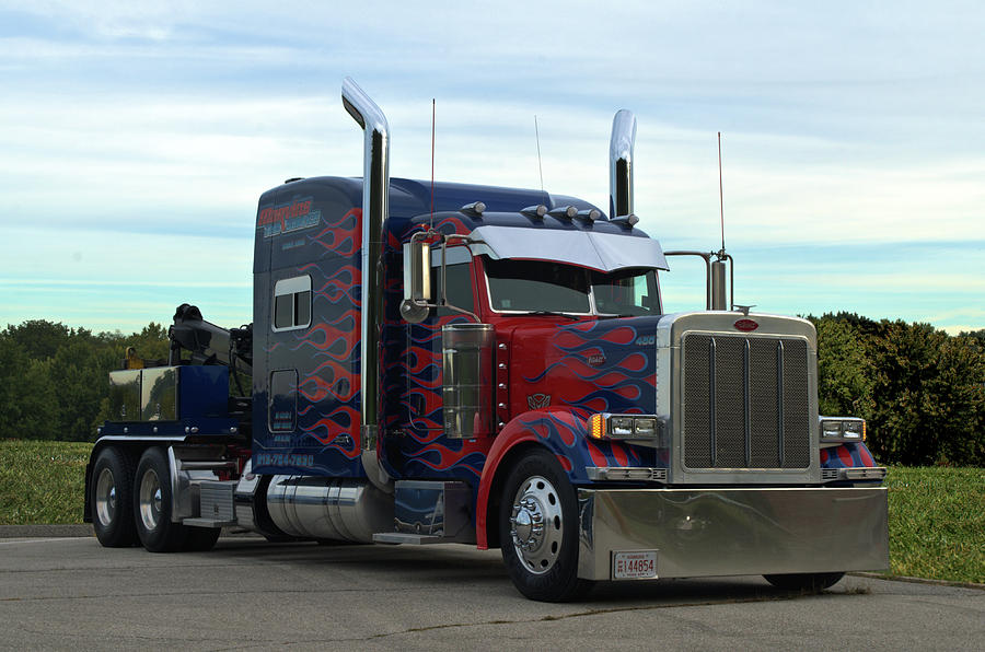 Transformers Optimus Prime Tow Truck Photograph by Tim McCullough