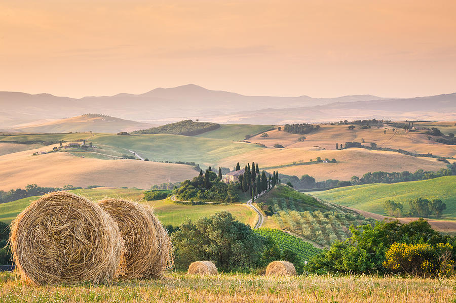 Tuscany morning #2 Photograph by Stefano Termanini