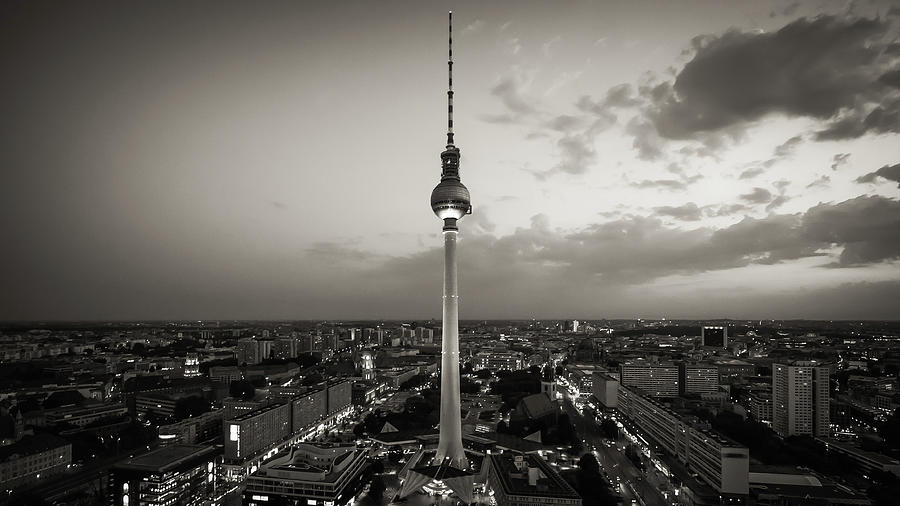 TV Tower Berlin #1 Photograph by Alexander Voss