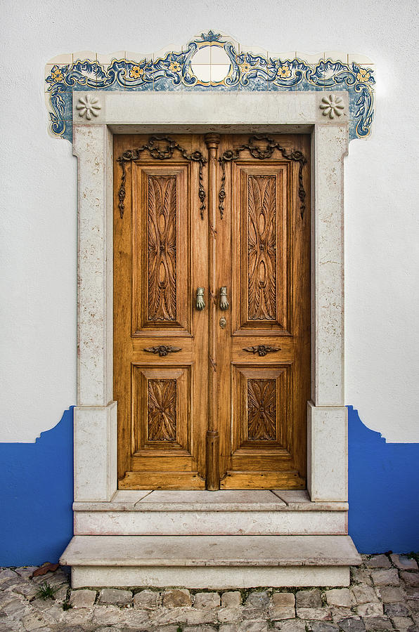 Typical Ericeira Door #2 Photograph by Carlos Caetano