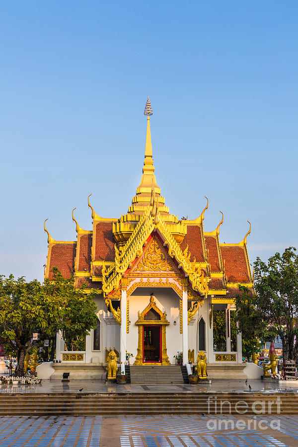 Ubon Ratchatani temple #2 Photograph by Didier Marti