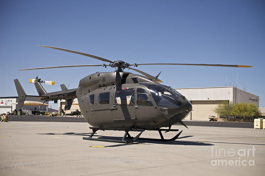 Uh-72 Lakota Helicopter At Pinal Photograph