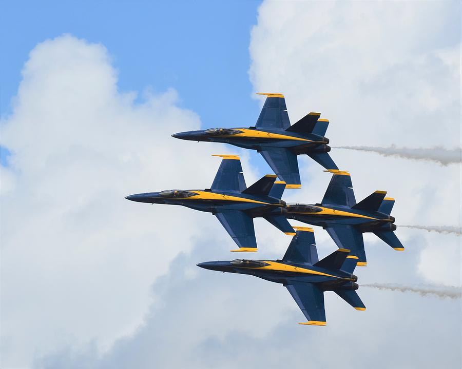 United States Navy Blue Angels #1 Photograph by Chip Gilbert