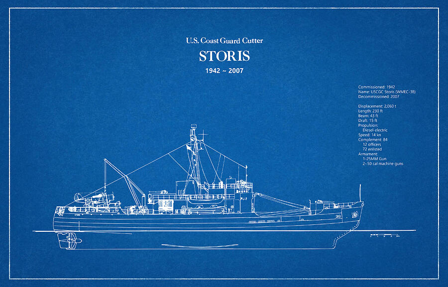 U.S. Coast Guard Cutter Storis Digital Art by StockPhotosArt Com - Fine ...