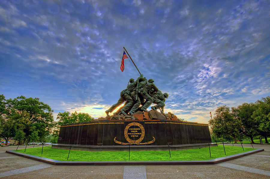 US Marine Corps War Memorial #2 Photograph by Craig Fildes - Pixels