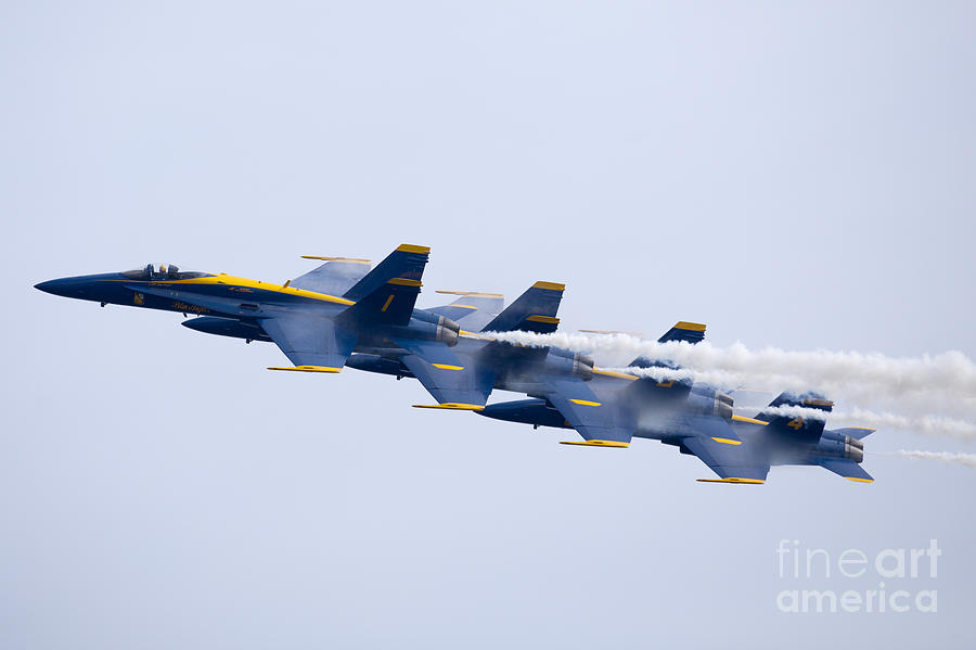 US NAVY Blue Angels #2 Photograph by Anthony Totah