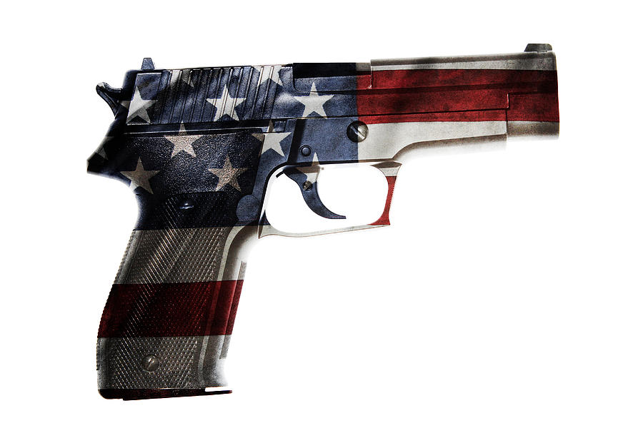 USA gun  #2 Photograph by Les Cunliffe