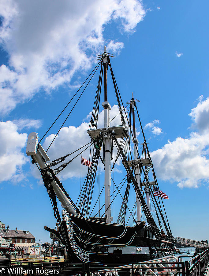 USS Constitution Photograph by William E Rogers - Pixels