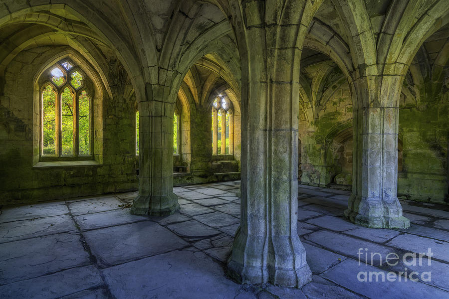 Architecture Photograph - Valle Crucis #2 by Ian Mitchell