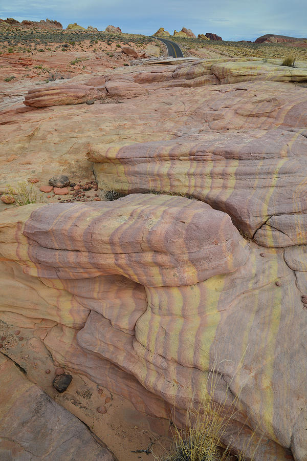 Valley of Fire Stripes of Color #2 Photograph by Ray Mathis
