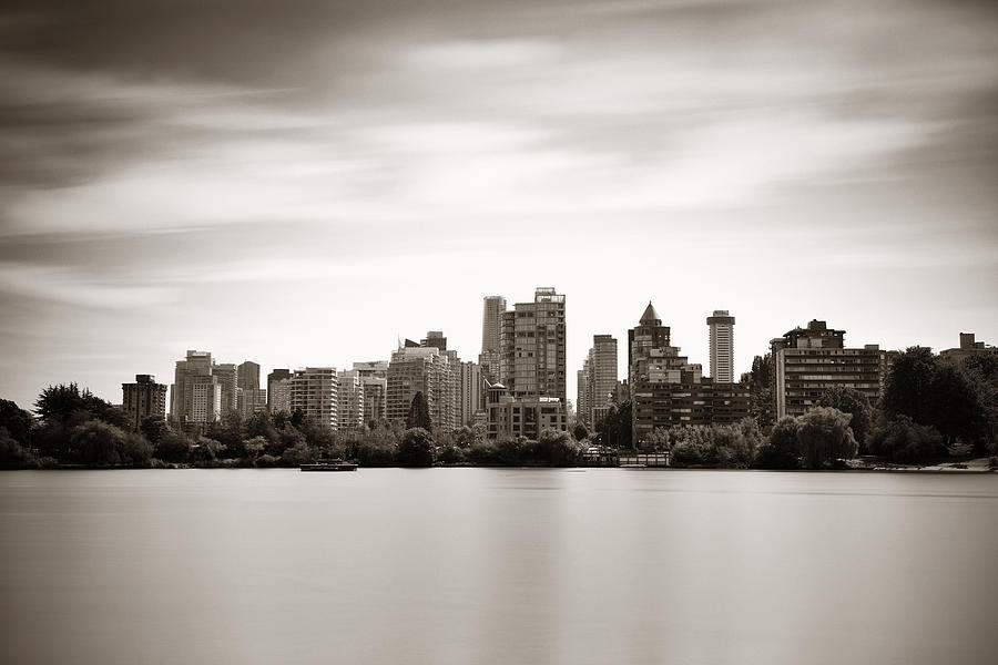 Vancouver city skyline #2 Photograph by Songquan Deng