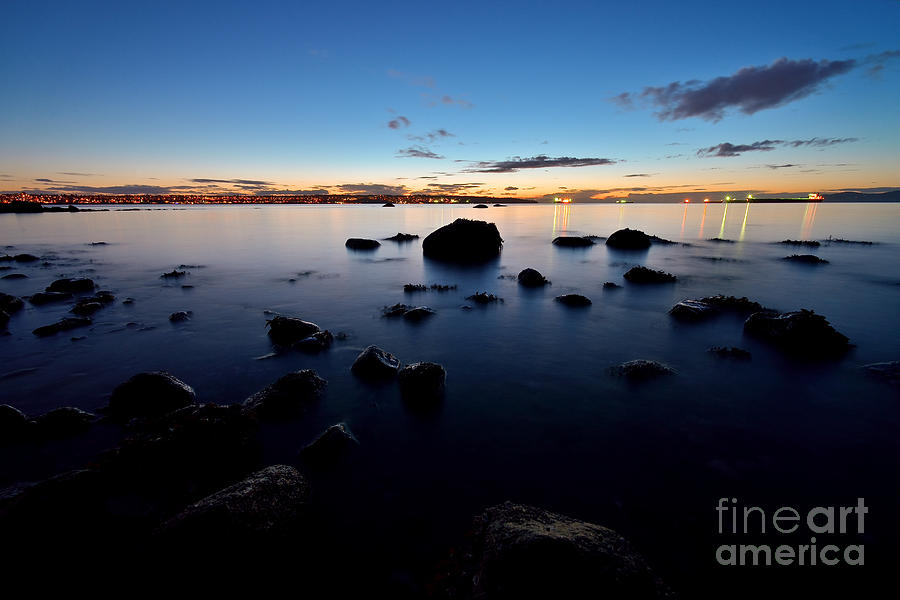 Vancouver English Bay Sunset 2 #2 Photograph by Terry Elniski