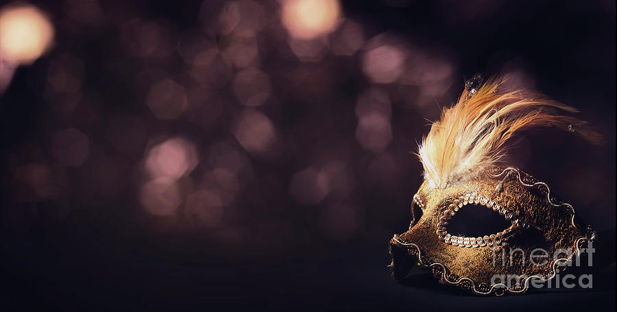 Venetian mask #5 Photograph by Jelena Jovanovic