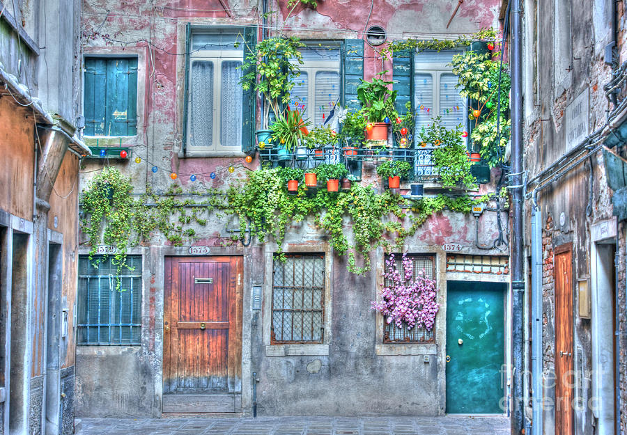 Venice Backstreet #2 Photograph by David Birchall