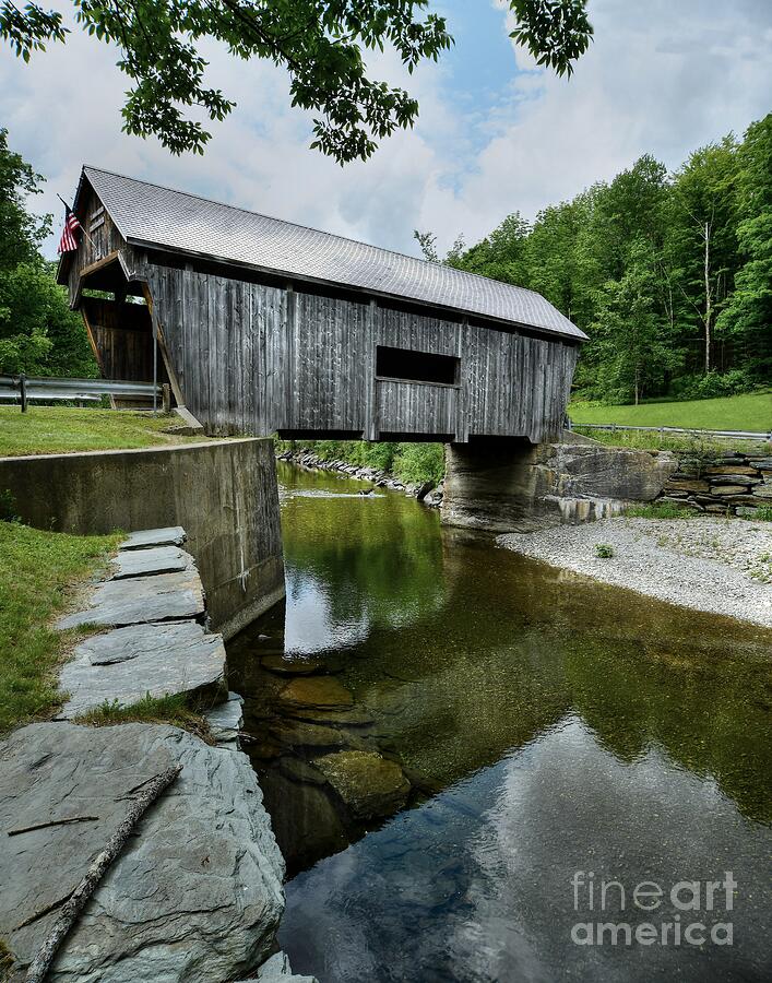 Vermont Covered Bridge #3 Photograph by Steve Brown