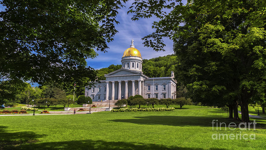 Vermont Statehouse #2 Photograph by Scenic Vermont Photography