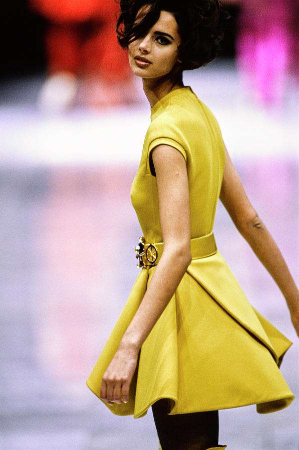 Versace Fall 1991 Rtw Show 2 Photograph by Guy Marineau Versace Fall 1991 Rtw Show 2 Photograph by Guy Marineau