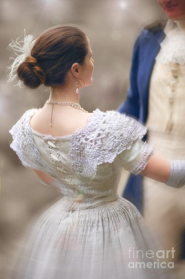 Victorian Couple Dancing #2 Photograph by Lee Avison