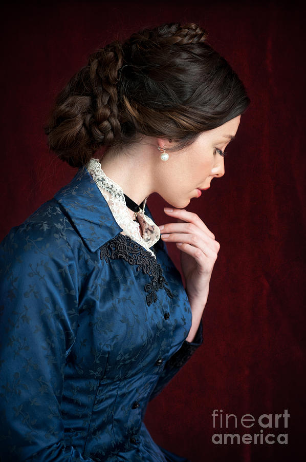 Victorian Woman Portrait #2 Photograph by Lee Avison