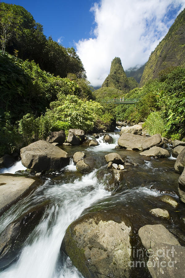 View Of Iao Needle #2 Photograph by Ron Dahlquist - Printscapes