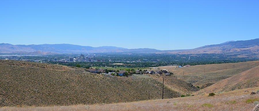 Reno Photograph - View of Reno #2 by Brent Dolliver