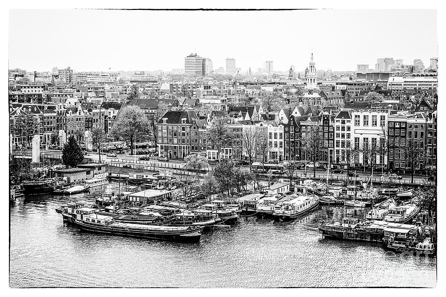 view on Amsterdam Photograph by Patricia Hofmeester