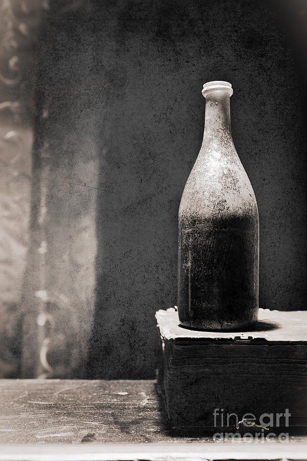Beer Photograph - Vintage beer bottle #6 by Andrey Godyaykin
